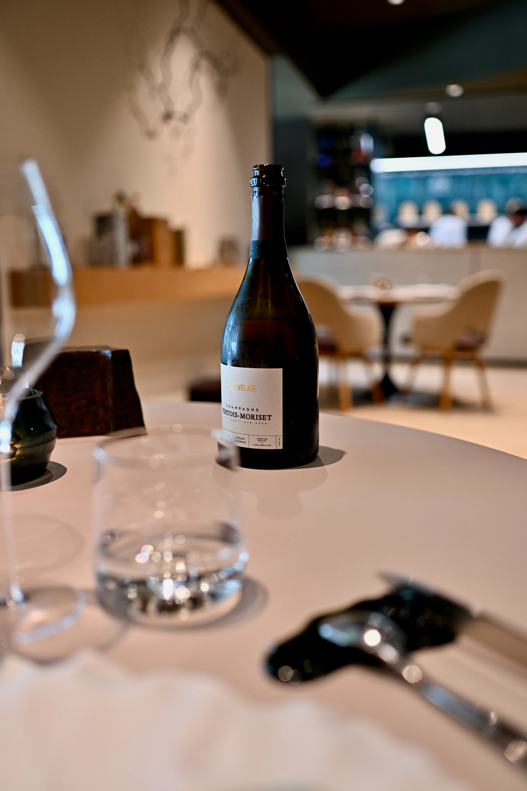 Pertois-Moriset’s L’Assemblage cuvée at the Arbane table